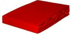 eoshop Prevleka iz raztegljivega dresa 180x200 cm (barva: rdeča)