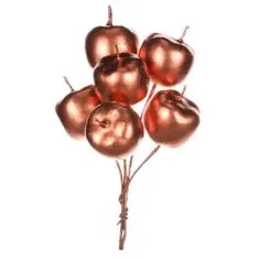Autronic Jabolko na žici, bakrena barva. Cena 1sáček (12jablíček). KN6156-COP