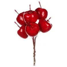 Autronic Jabolko na žici, Rdeča barva. Cena 1sáček (12jablíček). KN6156-RED