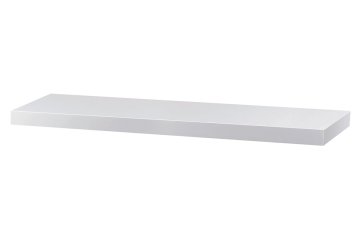 Autronic Stenska polica 90 cm, MDF, barva bela mat, pakirano v zaščitno folijo P-013 WT2