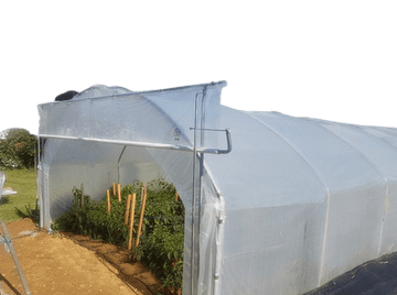 TopRastlinjaki Rastlinjak TUNEL - ROLO - 4m - 2 x rolo vrata