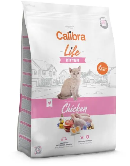 Calibra suha hrana za mačke, Kitten, piščanec, 6 kg