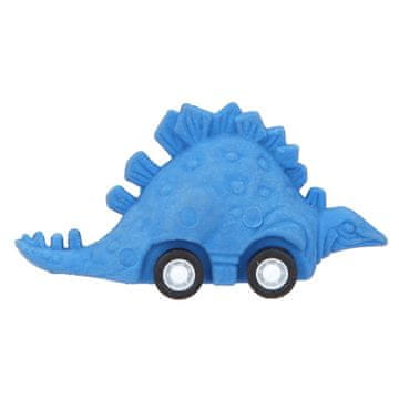 Dino World ASST | Gumijasti dinozaver z vztrajnikom , Stegosurus - modra