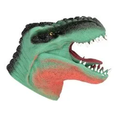 Dino World Tiranozaver Rex pri roki ASST, Zeleno-rjava, silikonska
