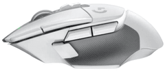 Logitech G502 X Lightspeed Core miška, bela (910-006189)