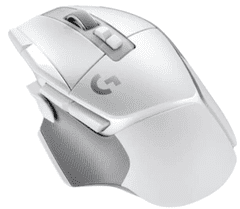 Logitech G502 X Lightspeed Core miška, bela (910-006189)