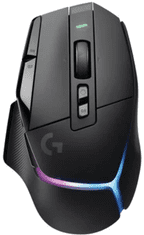 Logitech G502 X Plus Premium miška, brezžična, RGB, črna (910-006162)