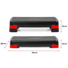 Gymstick Aerobna klop - Aerobic Stepper 68 X 28 X 10 ali 15cm