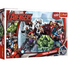 Trefl Puzzle Avengers - V akcijo / 100 kosov