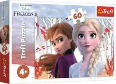 Disney Trefl Puzzle Frozen 2 - Čarobni svet Ane in Else / 60 kosov
