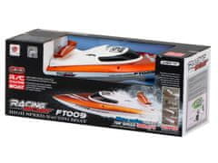 Ikonka Aga RC dirkalni športni čoln FT-09 zelen zelen