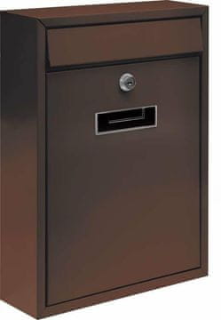 151 VOREL POŠTNI NABIRALNIK 360 x 260 x 80 mm RJAV 78557
