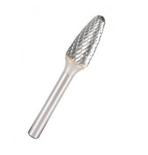 KLINGSPOR KOVINSKI REZALNIK HF 100 F FI=12,7x25mm DRŽALO 6mm TIP RBF, HIPERBOLIČNO-POLOKROGLO