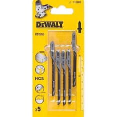 shumee LIST ZA VBODNO ŽAGO DEWALT 76x2mm T119B0 LES / 5 kos.