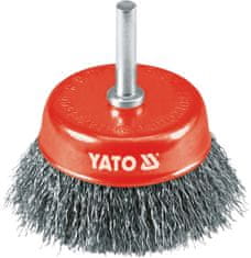 shumee YATO KRTAČA ZA BLAZINE 75 mm Z DRŽALOM VALOVITA ŽICA INOX 4751
