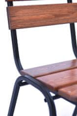 eoshop VIKEND vrtni stol lesena zložljiv