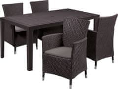 KETER IOWA (MONTANA) stol - rjav + sivo-rjava blazine