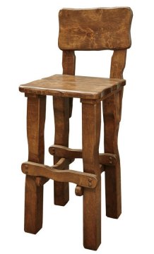 CASARREDO Visok vrtni stol iz masivnega jelševega lesa – izbira barve"""