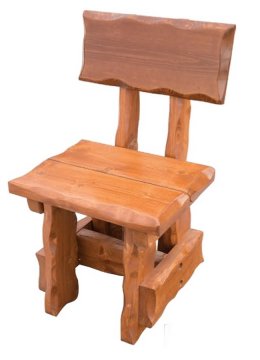 CASARREDO Vrtni stol OM-265 iz masivne smrekovine, izbira barvnega tona