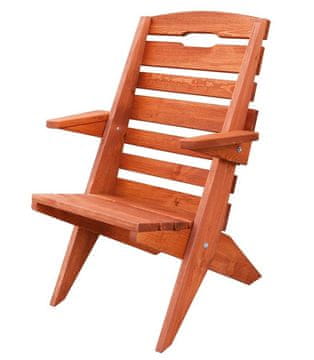 CASARREDO Vrtni stol OM-108 iz masivne smreke – izbira barve lazure