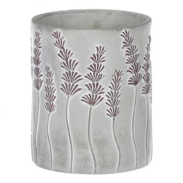 Autronic Betonska vaza - motiv sivke. GD631