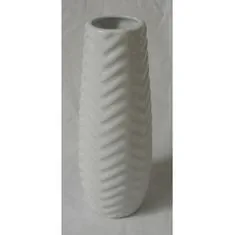 Autronic Keramična vaza, bela HL9022-WH