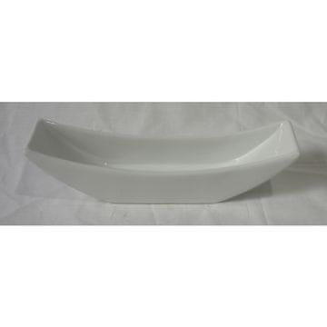 Autronic Keramična vaza, oblika kadi, bela, komplet 3 kos HL9027-WH