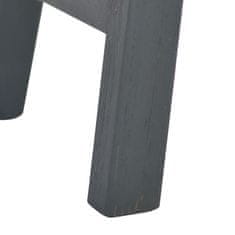 Vidaxl Klop 110 cm trdna tikovina
