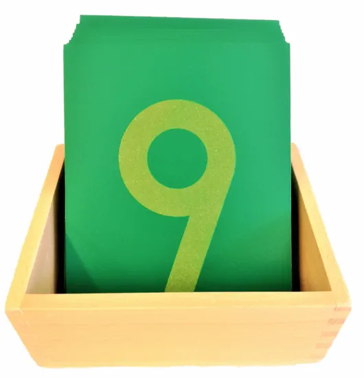 Montessori ploščice s številkami