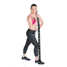 Gymstick Elastika iz tekstila Multi-loop Band, sivka STRONG