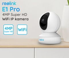 Reolink Reolink E1 Pro brezžična kamera, WiFi, 4MP Super HD, bela