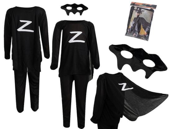 Aga Zorro kostum velikost M 110-120cm