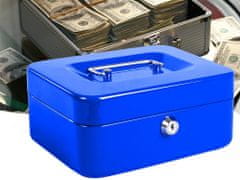 Volino Kasetna varnostna škatla za denar in dokumente - modra