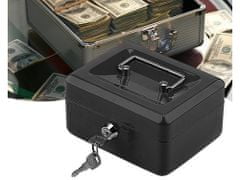 Volino Kasetna varnostna škatla za denar in dokumente - črna