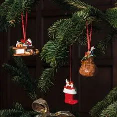 Villeroy & Boch Komplet božičnih okraskov NOSTALGIC ORNAMENTS Gifts 3 kom