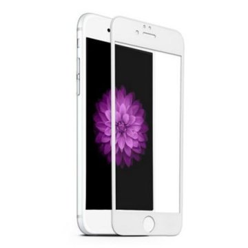 CO2 TRDO STEKLO CO2 ZA IPHONE 6 6S PLUS, 10D, BELO