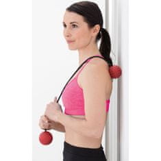 Gymstick Masažna žoga na vrvi - Myofascial Rope Ball