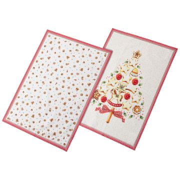 Villeroy & Boch Komplet božičnih brisač WINTER BAKERY DELIGHT, 2 kom