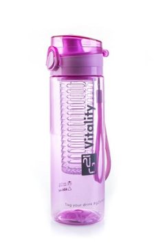 G21 steklenička za smoothie/sok, 600 ml, vijolična