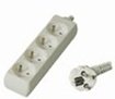 OEM Podaljševalni kabel 230V, 2 m, 4 vtičnice