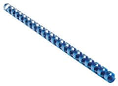 EUROSUPPLIES plastični hrbti/ format A4/ 38 mm/ modri/ 50 pakiranj