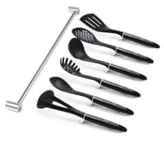 Berlingerhaus Kuhinjski pripomočki s stensko montažo 7 kosov Carbon PRO Line BH-6330