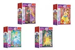Trefl Minipuzzle Lepe princese/Disney Princess 54 kosov 4 vrste