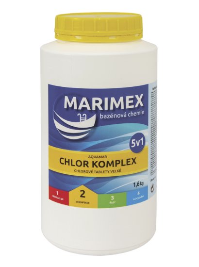 Marimex Klorov kompleks 5v1 1,6 kg