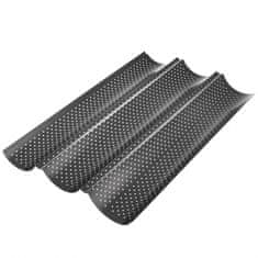 Orion Pladenj za peko 38x24,5x2,5 cm, ki se ne prijema, za 3 bagete