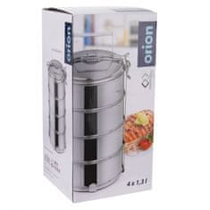 Orion Posoda za hrano 4x1,3 l s pokrovi 120965