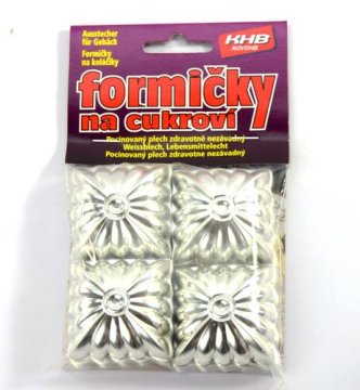 Kovovýroba Jeníkov Kvadratni dekorativni kalup 30pcs CZ