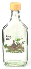 Kovovýroba Jeníkov Steklena steklenica 500ml BACKSTEIN s pokrovom LOV