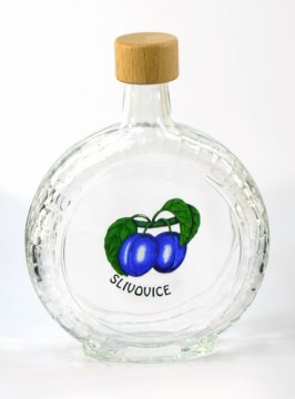 Kovovýroba Jeníkov Steklena steklenica 500ml PEGGY s pokrovom SWESTKA