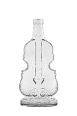 Kovovýroba Jeníkov Steklena steklenica 500ml VIOLINO prozorna z zamaškom